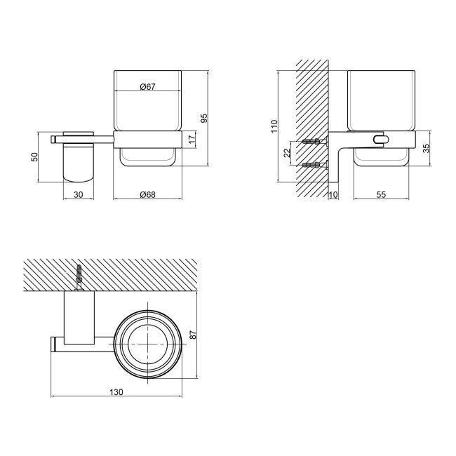 Стакан Lidz (CRM) 123.04.01 2