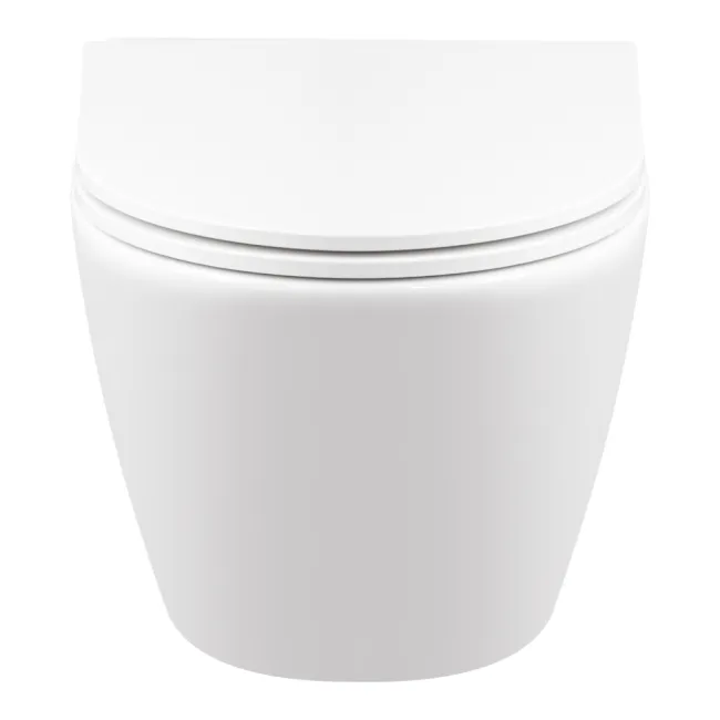Унитаз подвесной Qtap Robin безободковый с сиденьем Soft-close QT1333046ERW