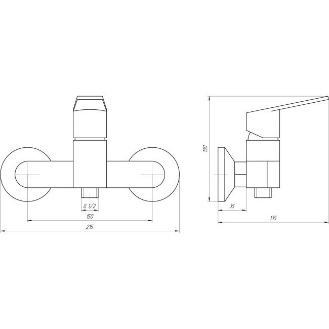 Смеситель для душа TOPAZ ZARA TZ 13701-H37 Смеситель для душа TOPAZ ZARA TZ 13701-H37