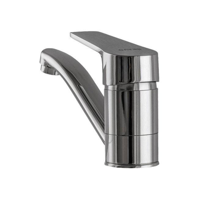 Смеситель для умывальника BRAVO ZENITH BS-42-203М латунь на гайке поворотной 15см 2