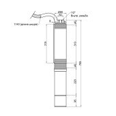 Насос погружной центробежный Taifu 4STM4-6 0,37 кВт