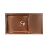 Кухонная мойка Qtap D7844BR 3.0/1.2 мм Bronze (QTD7844BRPVD12)