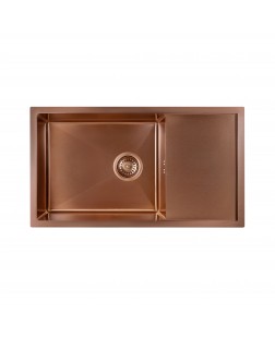 Кухонна мийка Qtap D7844BR 3.0/1.2 мм Bronze (QTD7844BRPVD12)