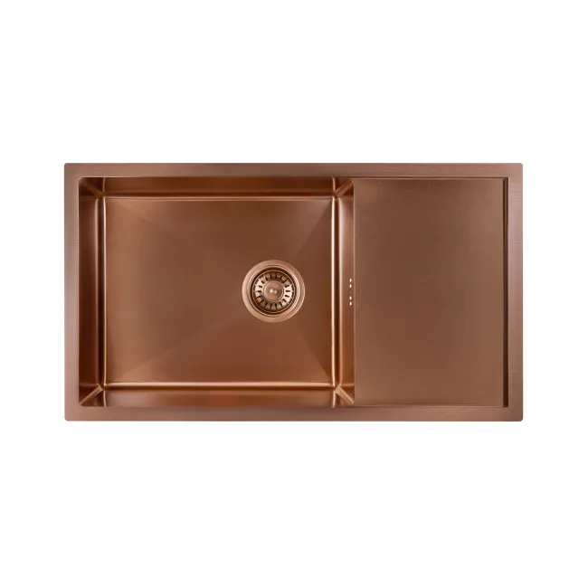 Кухонная мойка Qtap D7844BR 3.0/1.2 мм Bronze (QTD7844BRPVD12) Кухонная мойка Qtap D7844BR 3.0/1.2 мм Bronze (QTD7844BRPVD12)