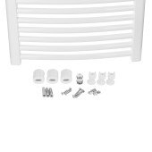 Сушарка рушників водяна Qtap Evia (WHI) P15 800x500 HY Сушарка рушників водяна Qtap Evia (WHI) P15 800x500 HY