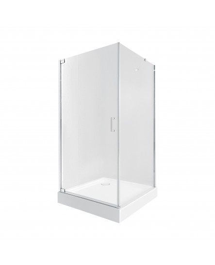 Душова кабіна Qtap Aquarius CRM1099SC6 Clear 2020x900x900 мм з піддоном Tern