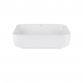 Раковина-чаша Qtap Tern 500x390x140 White с донным клапаном QT17112195W