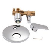 Смеситель скрытого монтажа для душа Qtap Milada 6227107ODC на два потребителя Смеситель скрытого монтажа для душа Qtap Milada 6227107ODC на два потребителя