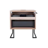 Тумба підлогова Qtap Taurus 600х616х437 Whitish oak зі стільницею QT2480TNT603WO