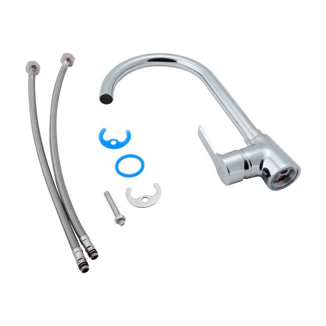 Змішувач для кухні Lidz (CRM) J-Lex 40 017-8