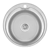 Кухонна мийка Lidz 510-D 0,8 мм Micro Decor (LIDZ510DEC)