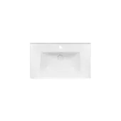 Раковина Qtap Albatross 5C 800х480х210 White с донным клапаном QT01115080CW