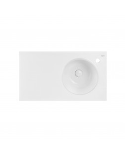 Раковина Qtap Virgo 800х460х300 White з донним клапаном QT1811FL8130ARRW