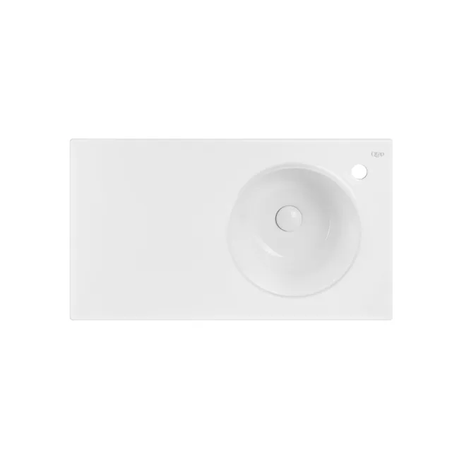 Раковина Qtap Virgo 800х460х300 White с донным клапаном QT1811FL8130ARRW Раковина Qtap Virgo 800х460х300 White с донным клапаном QT1811FL8130ARRW