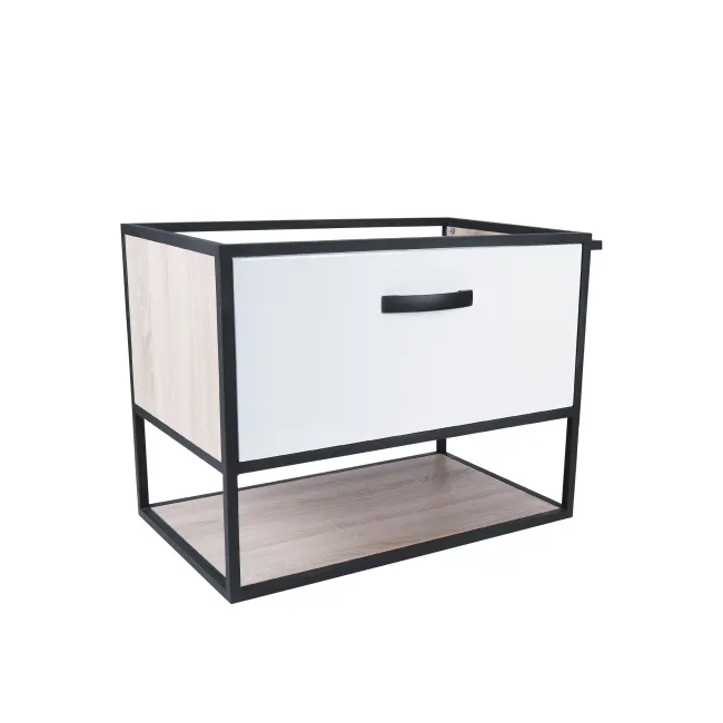 Тумба підвісна Qtap Taurus 700х580х437 White/Whitish oak QT2474TPT703WWO Тумба підвісна Qtap Taurus 700х580х437 White/Whitish oak QT2474TPT703WWO