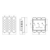 Диспенсер для жидкого мыла Qtap Davcovac mydla DM350CP3