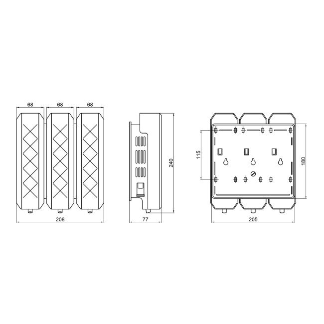 Диспенсер для рідкого мила Qtap Davcovac mydla DM350CP3 2