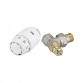 Кран термостатичний Danfoss RAS-C2 1/2" для радіатора кутовий (013G5143)