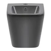 Биде подвесное Qtap Tern 485x345x330 Matt black QT1755052FMB