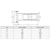 Проветриватель Europlast SPK2-125dB Проветриватель Europlast SPK2-125dB