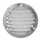 Решетка металлическая, Europlast MR100Al (Ø100mm) алюминиевая
