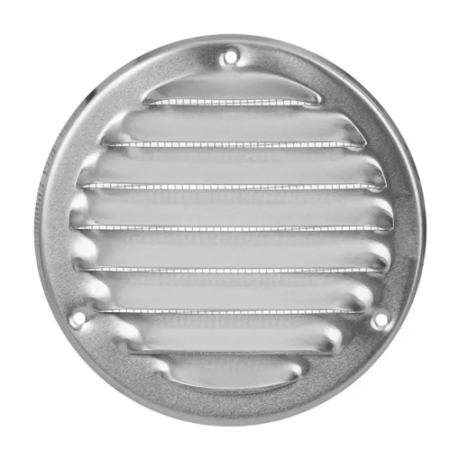 Решітка металева, Europlast MR100Al (Ø100mm) алюміній