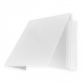 Металлический колпак EUROPLAST LNM1515 (150x150mm) белый