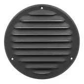 Решітка металева, Europlast MR125A Ø125mm, антрацит