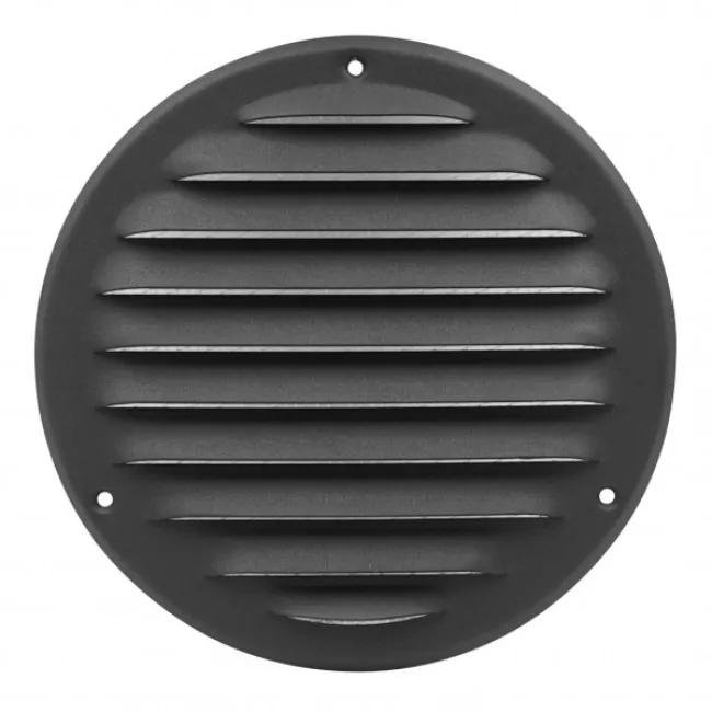 Решітка металева, Europlast MR125A Ø125mm, антрацит