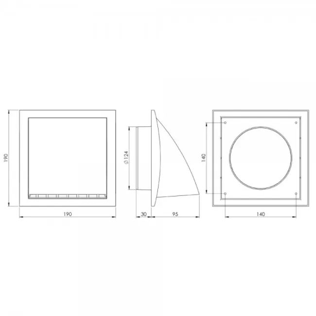 Вытяжной колпак EUROPLAST ND12FVP