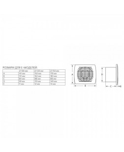 Вытяжной вентилятор Europlast E100T