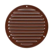 Решітка металева, Europlast MR160B (Ø160mm), коричнева