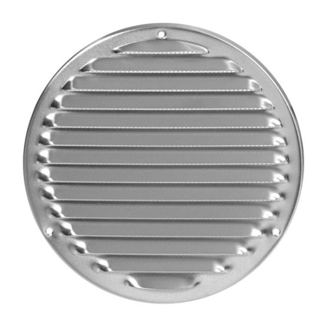 Решітка металева, Europlast MR160Al (Ø160mm), алюмінієва