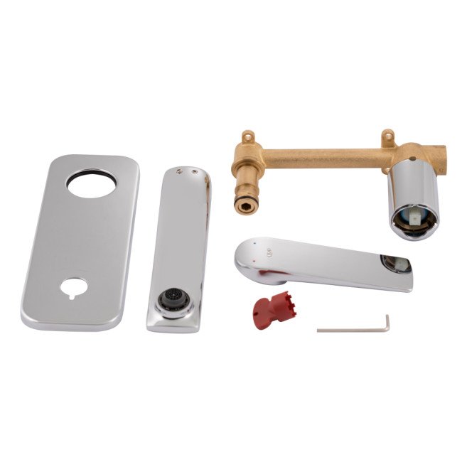 Смеситель скрытого монтажа для раковины Qtap Vlasta 1128102C Смеситель скрытого монтажа для раковины Qtap Vlasta 1128102C