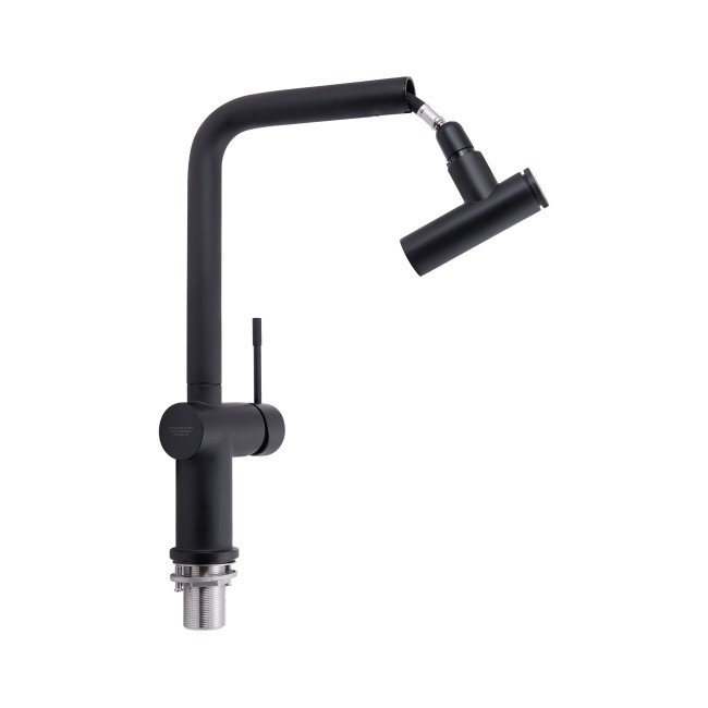 Смеситель для кухни Qtap Scorpio 9050105FB с выдвижным изливом Смеситель для кухни Qtap Scorpio 9050105FB с выдвижным изливом