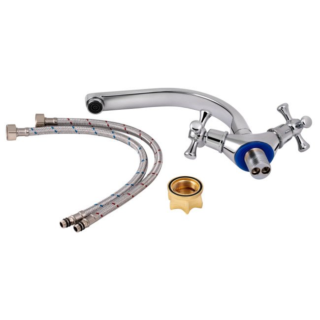 Змішувач для кухні Lidz (CRM) 75 21 271F-6