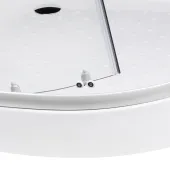 Душевая кабина Lidz Latwa SC90x90.SAT.LOW.TR, стекло прозрачное 4 мм