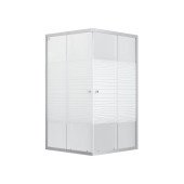 Душевая кабина Lidz Wiezak SC90x90.SAT.LOW.L, с поддон Mazur