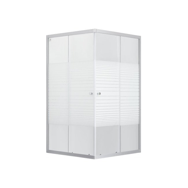 Душевая кабина Lidz Wiezak SC90x90.SAT.LOW.L, с поддон Mazur