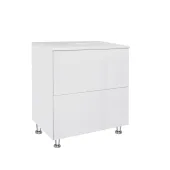 Тумба підлогова Qtap Tern 600х616х469 White зі стільницею QT1780TNL601W