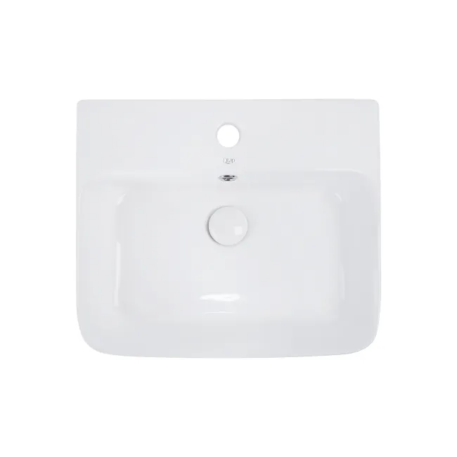 Раковина Qtap Virgo 485x410x125 White с донным клапаном QT18112258W Раковина Qtap Virgo 485x410x125 White с донным клапаном QT18112258W