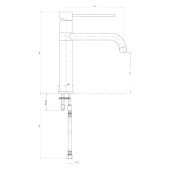 Змішувач для кухні Bianchi Style LVMSTY2000ACRM