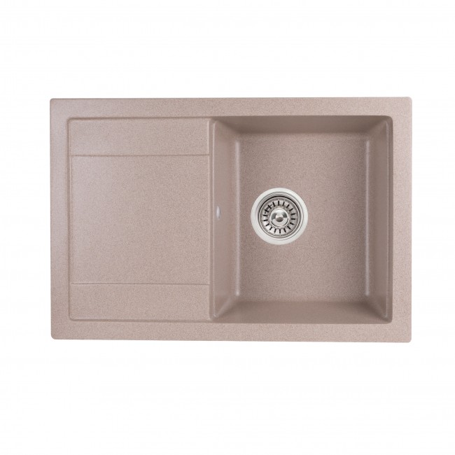 Кухонная мойка Qtap CS 7449 Beige (QT7449BEI551)