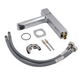 Смеситель для раковины Qtap Krychle 1852104C Смеситель для раковины Qtap Krychle 1852104C