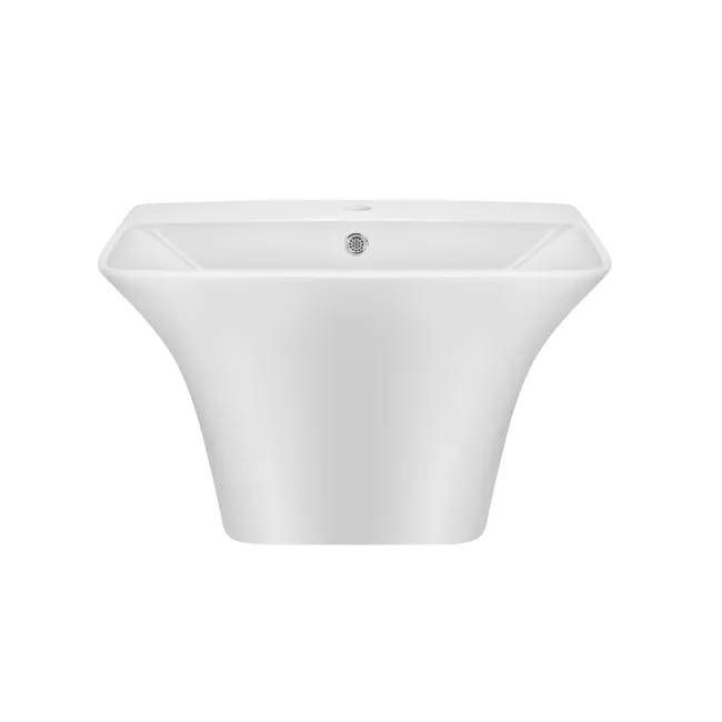 Раковина подвесная моноблок Qtap Crow 600х430х385 White с донным клапаном QT0511G835W Раковина подвесная моноблок Qtap Crow 600х430х385 White с донным клапаном QT0511G835W