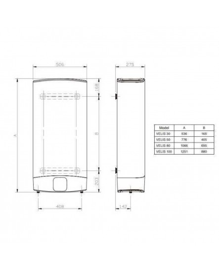 Водонагреватель ARISTON ABS VLS EVO PW 50