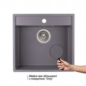 Кухонная мойка Qtap CS 5250 Grey (QT5250GRE471)