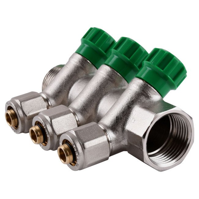 Коллектор ECO 1016 1/2х3/4G - 3-й (под 35*) с перекрытием