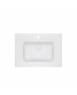 Раковина Qtap Albatross E49 700х490х200 White з донним клапаном QT01119070E49W