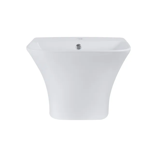 Раковина подвесная моноблок Qtap Crow 500х400х385 White с донным клапаном QT0511G815W Раковина подвесная моноблок Qtap Crow 500х400х385 White с донным клапаном QT0511G815W
